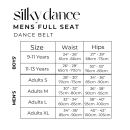 Silky Mens Full Seat Dance Belt