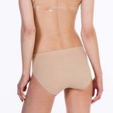 Silky Seamless High Cut Brief