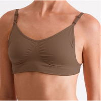 Silky Ladies Seamless Clear Back Bra With Adjustable Straps