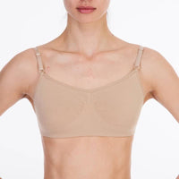 Silky Ladies Seamless Clear Back Bra With Adjustable Straps