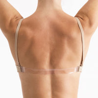 Silky Ladies Seamless Clear Back Bra With Adjustable Straps