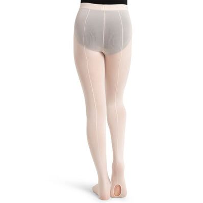 Capezio Adults Transition Back Seam Tights - Pink