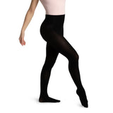 Capezio Adults Transition Back Seam Tights - Black