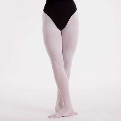 Silky Intermediate Footed Tights - White