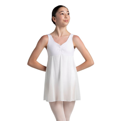 Capezio Kids Empire Dress - White