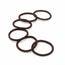 Pandr Brown 4mm Elastics 12 pack