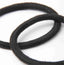 Black 4mm Cotton Elastics