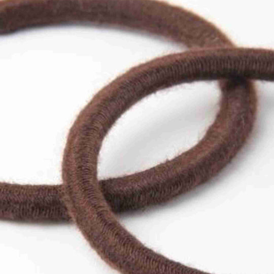 Brown 4mm Hair Elastics