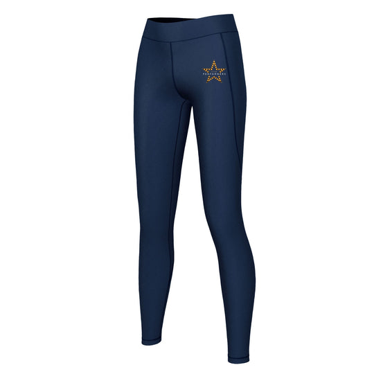 Star Performers Adult Navy Fitness Legging
