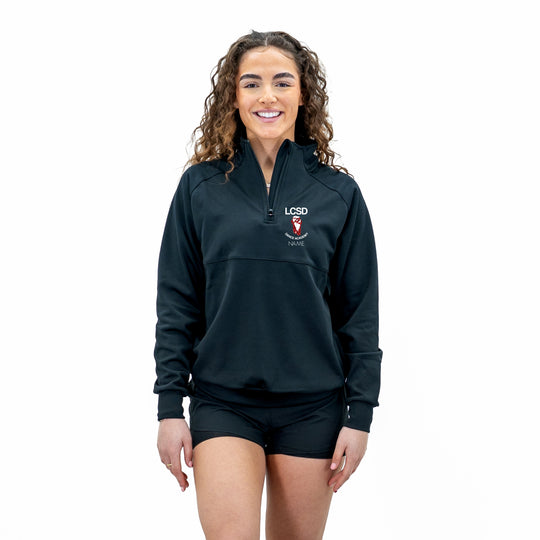 LCSD Adults Quarter Zip Top