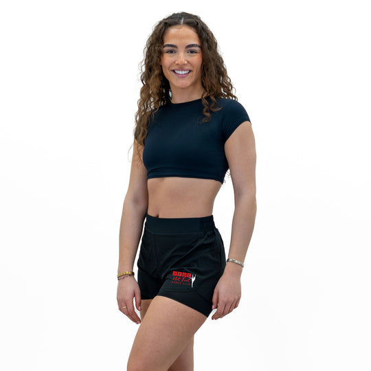 Hot Foot Dance Club Kids Two In One Short