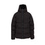 Kids Chevron Puffer Jacket - Black