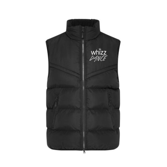 Whizz Dance Adults Chevron Puffer Gilet