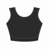 Anna's Academy Racer Back Crop Top