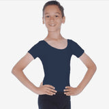Roch Valley Boys Cap Sleeve Leotard - Navy