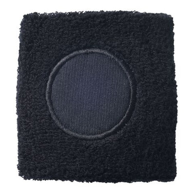Black Sports Wrist Bands- Pair