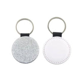 Glitter Keyring - Circle