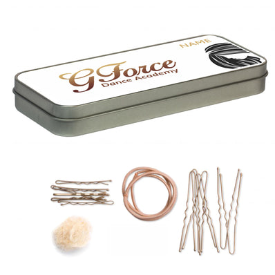 G Force Dance Academy Hair Accessory Tins- Black