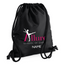 Allure School of Dance Black Icon Gymsac