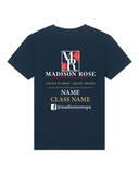 Madison Rose Performing Art French Navy Adult Student T-Shirt