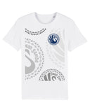 Swan Samba Adult White Heavy T-Shirt