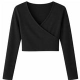 Pandr Cotton Ballet Wrap - Black