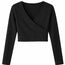 Pandr Cotton Ballet Wrap - Black
