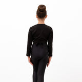 Pandr Cotton Ballet Wrap - Black