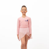 Hannah Spooner Pale Pink Pandr Cotton Ballet Wrap