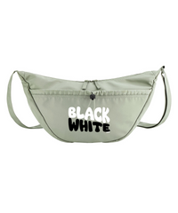 Black White Cross Body Bag