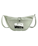 Black White Cross Body Bag