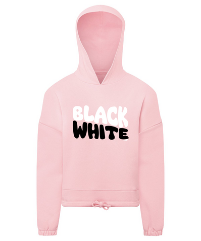 BW Kids Cropped Hoodie - Pink