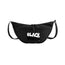 Black White Cross Body Bag - Black