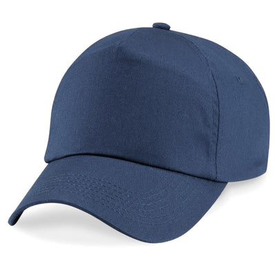 Junior 5 Panel Cap - French Navy