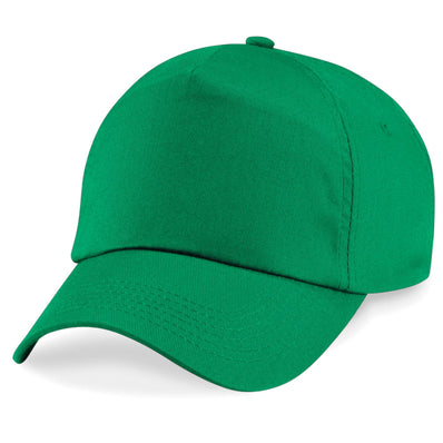 Junior 5 Panel Cap - Kelly Green