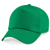 Junior 5 Panel Cap - Kelly Green