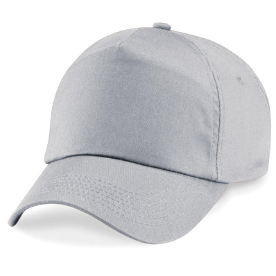Junior 5 Panel Cap - Grey