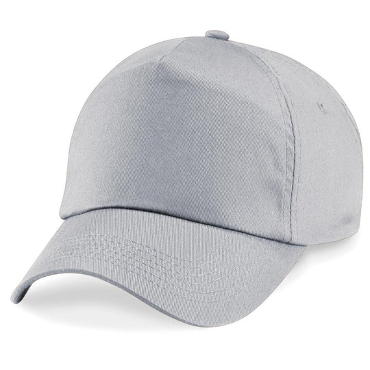 Junior 5 Panel Cap - Grey