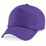 Junior 5 Panel Cap - Purple