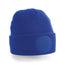 Printers Circular Beanie - Royal