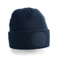 Printers Circular Beanie - French Navy