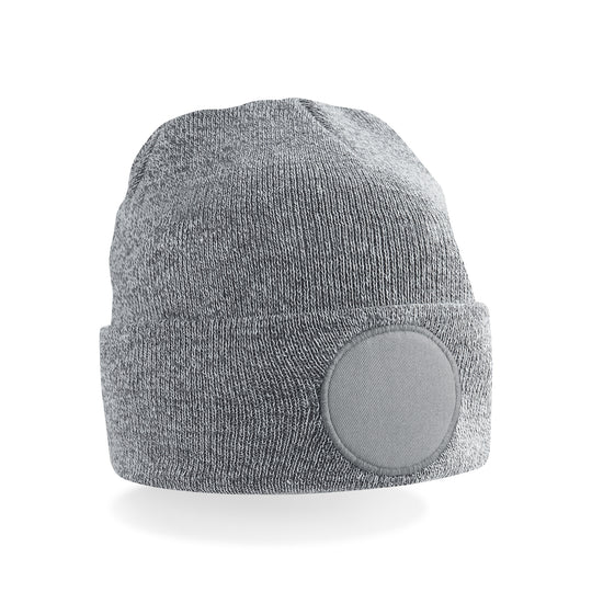 Printers Circular Beanie - Grey