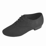 Roch Valley Boys Canvas Character Shoe - Black