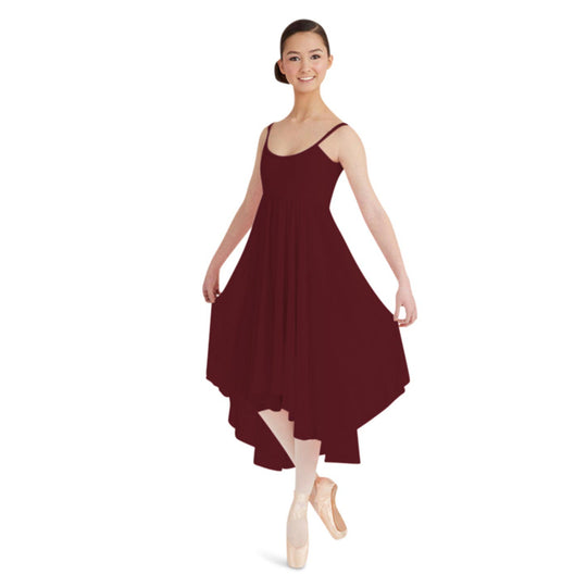 Capezio Empire Dress - Burgundy