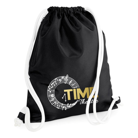 TIME Theatre Black & White Icon Gymsac