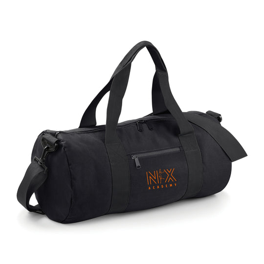 NIX Academy Black Original Barrel Bag