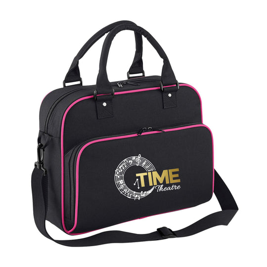 TIME Theatre Black & Pink Junior Dance Bag