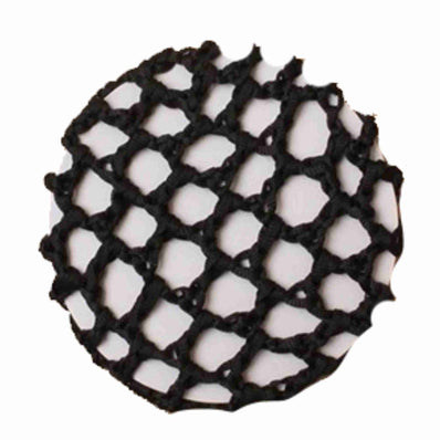 Crotched Black Bun Net