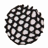 Crotched Black Bun Net