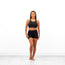 Pandr Double Strap Crop Top - Black